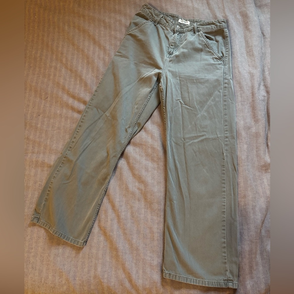 Carhartt WIP Women’s Simple Pant RW / Loose in Blue Grey